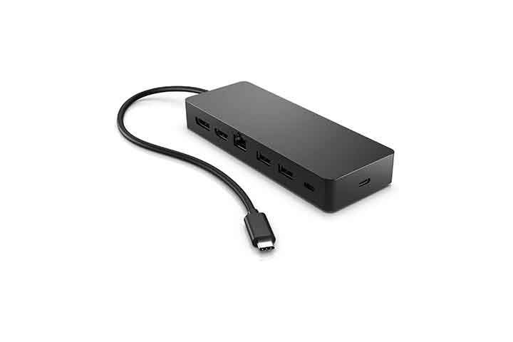 רכזת יציאות מרובות USB-C של HP‎ (50H55UT)