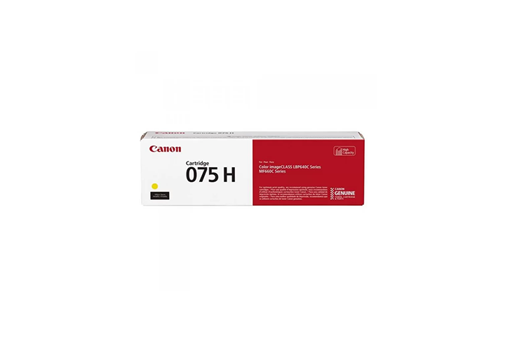 טונר צהוב מקורי CANON CRG 075H Y