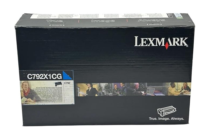 טונר לקסמרק מקורי Lexmark C792X1CG ציאן
