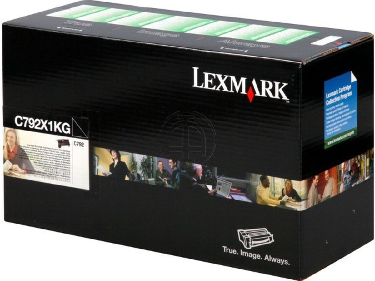 טונר לקסמרק מקורי Lexmark C792X1KG שחור