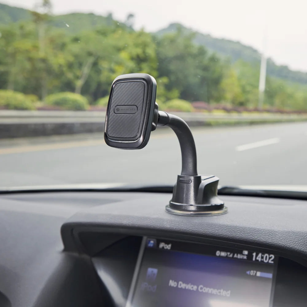 תושבת מגנטית לדשבורד הרכב אוניברסלית Miracase MDM77 שחור