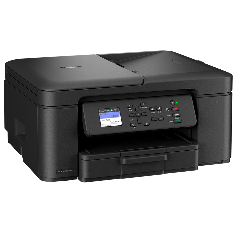 طابعة نفث الحبر المدمجة اللاسلكية 3 في 1 DCP-J1360DW