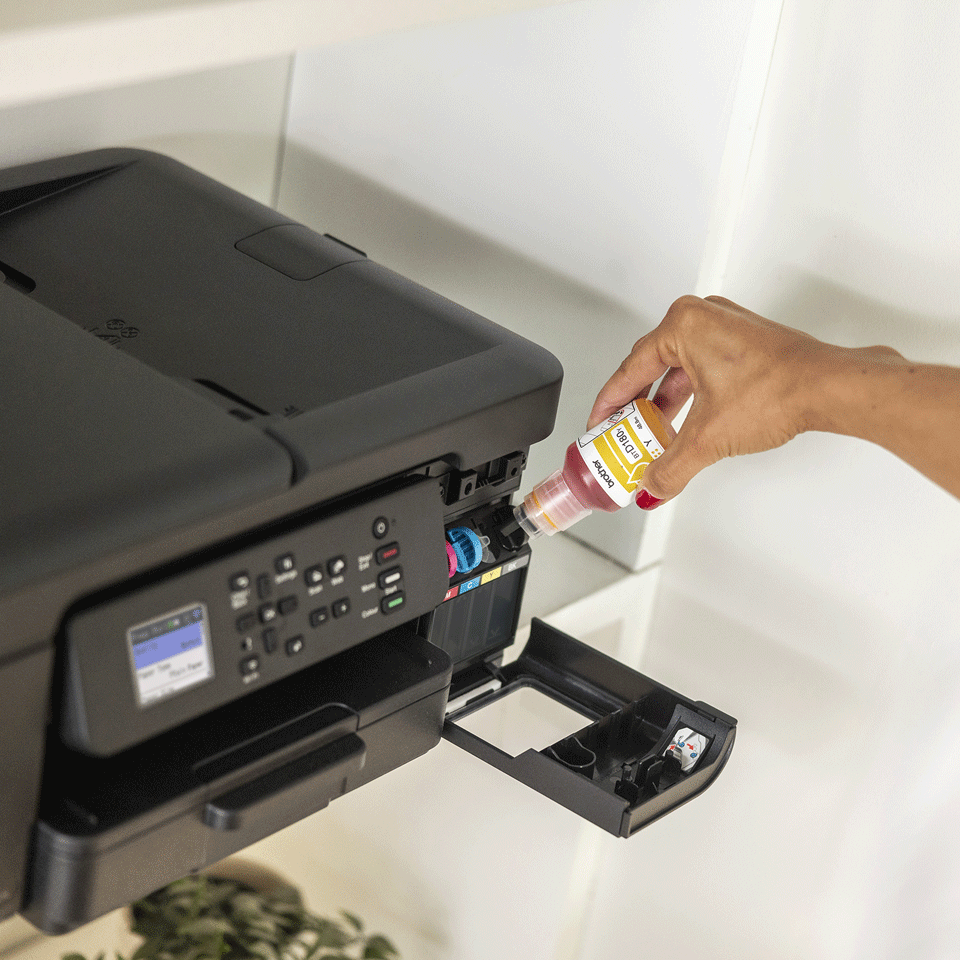 מדפסת דיו אלחוטית משולבת 3 ב-1 Brother Tankbenefit DCP-T780DW