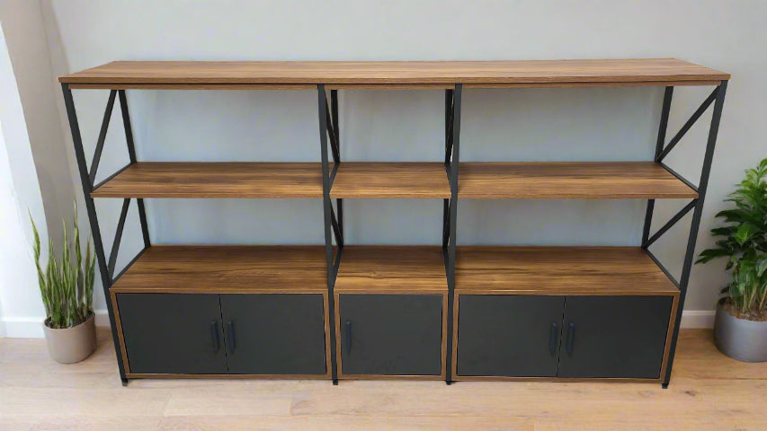 مكتبة رفوف مصممة من LINE 033