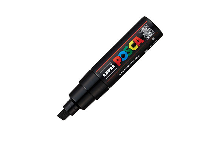 טוש אקריל ראש קטום פוסקה לציור- POSCA 8K