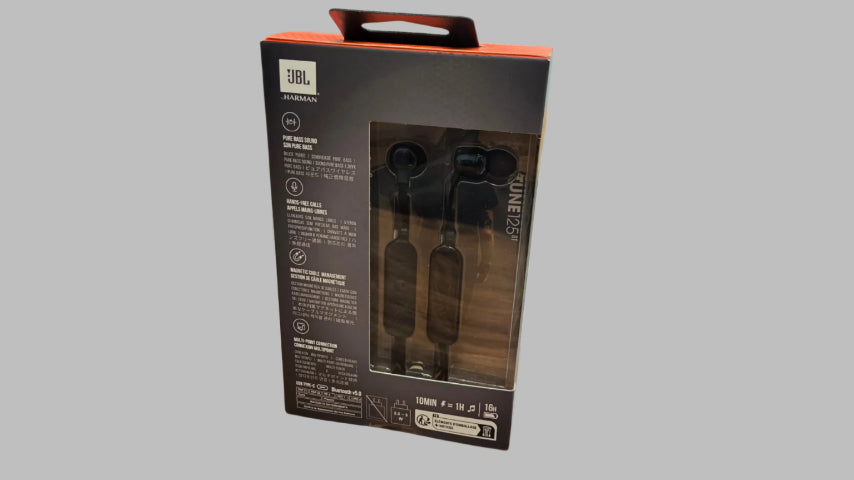 אוזניות IN EAR עם מיקרופון JBL 125 BT