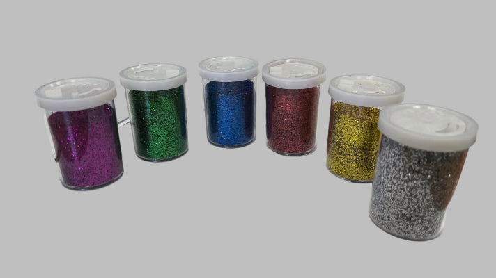 מלחיות עם נצנצים