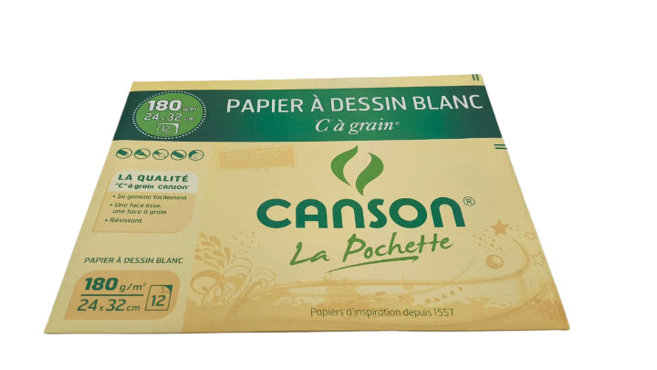 Canson נייר קנסון 24* 32 ס``מ - 180 גרם