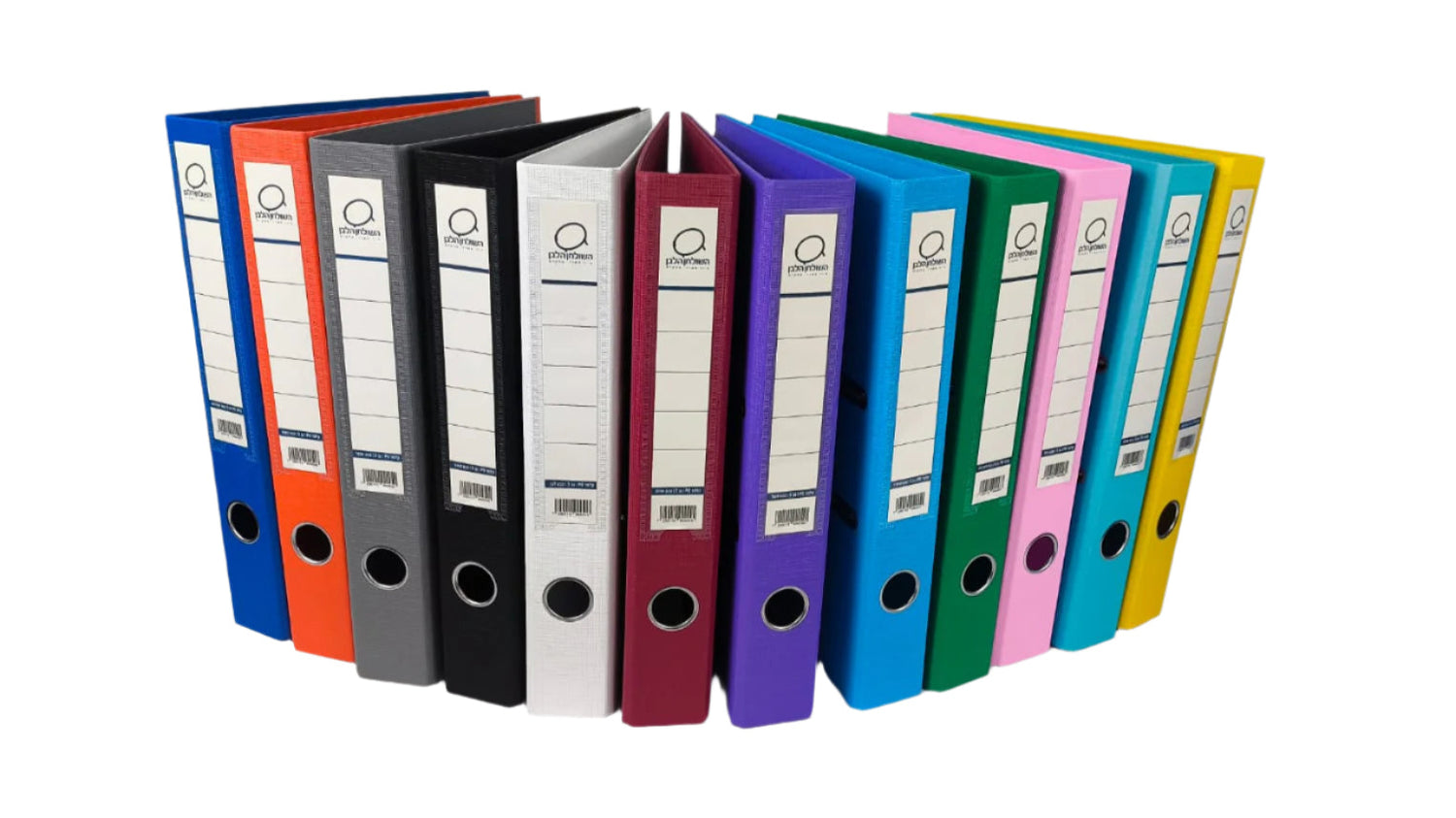 קלסר פלסטי גב 5 השולחן הלבן