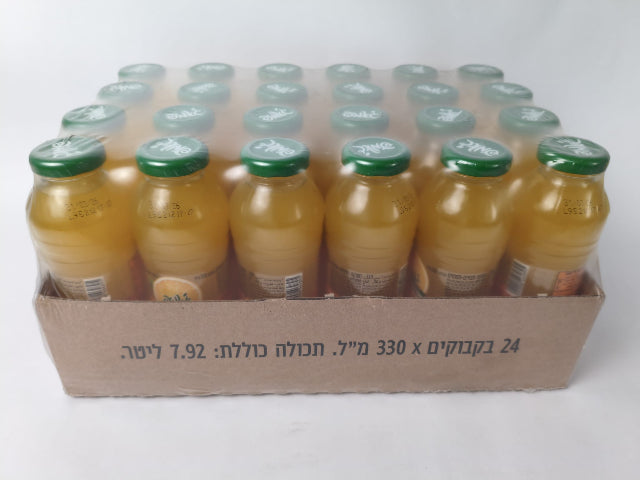 משקה קל תפוזים 330 מ"ל - מארז 24 בקבוקים