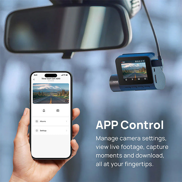 מצלמת רכב חכמה 70mai A200 דגם 70mai Dash Cam A200
