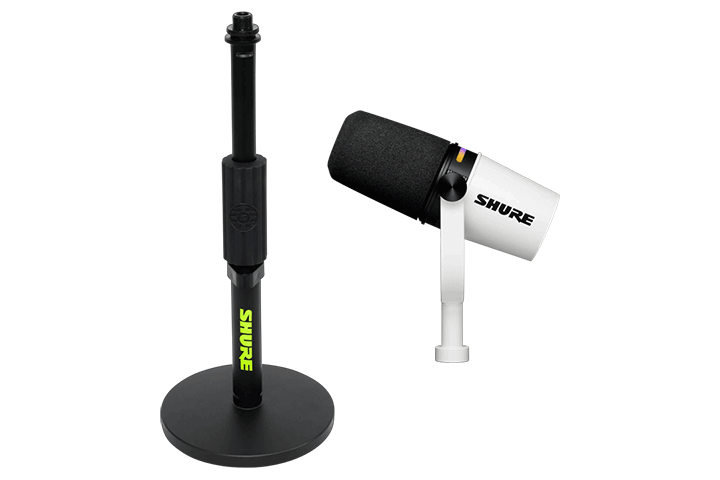ערכת מיקרופון ומעמד לפודקאסטים MV7+ Gator