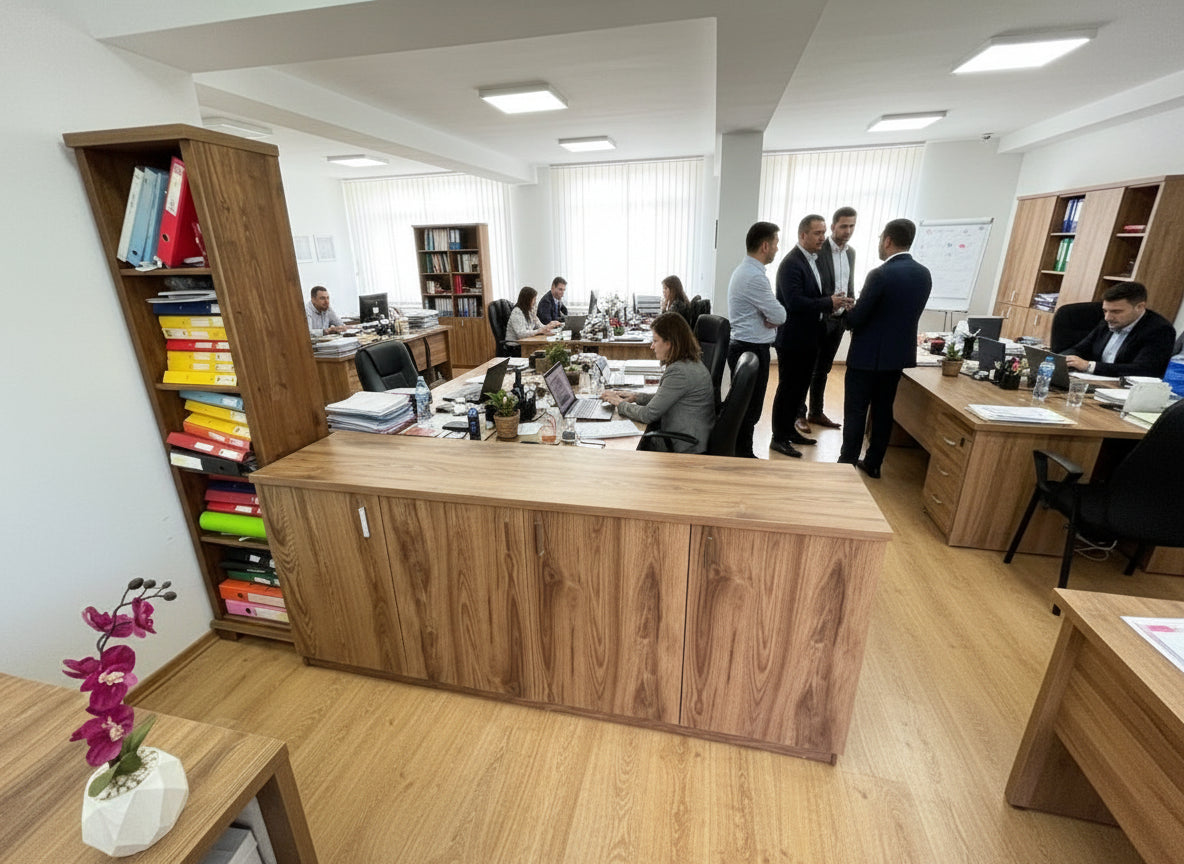 مكتبة مكتبية 4 أبواب عرض UD 200 سم