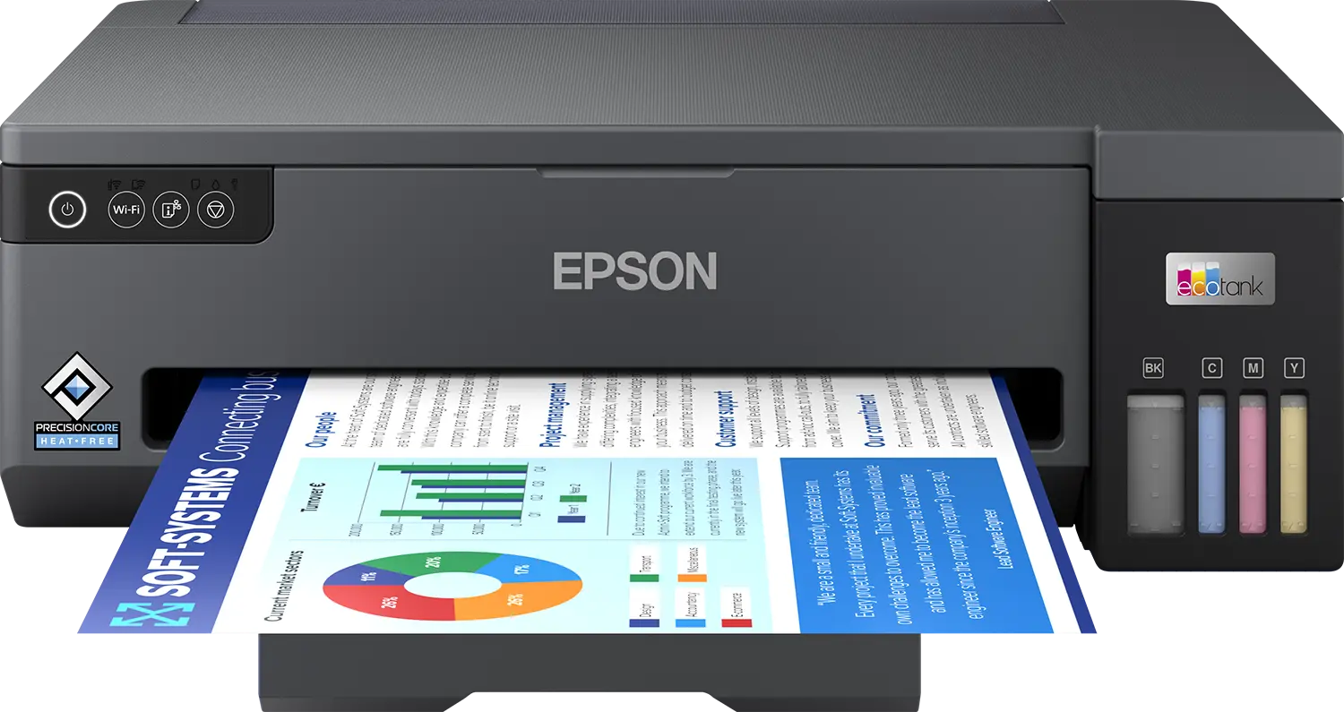 מדפסת ‏הזרקת דיו ‏רגילה Epson EcoTank L11050 אפסון