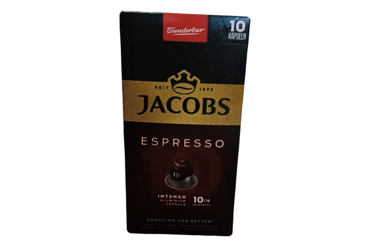 קפסולת קפה JACOBS מספר 10 INTENSO