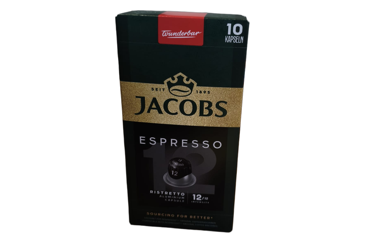 קפסולת קפה JACOBS מספר 12 RISTRETTO