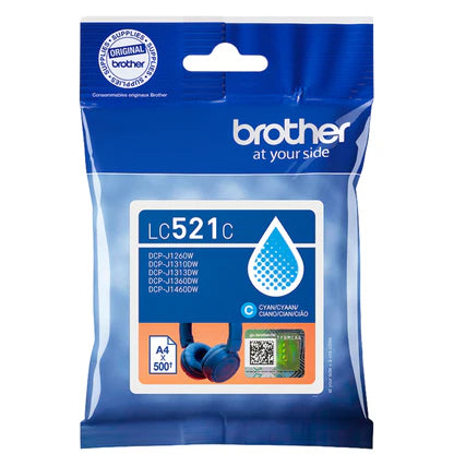 خرطوشة حبر سماوي LC521C من Brother