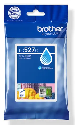 ראש דיו  ציאן Brother LC527C
