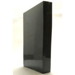 גב אחורי עבה במיוחד - 300 גרם - שחור