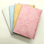 מחברת כריכה קשה A6 מעוצב - מטאלי