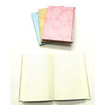 מחברת כריכה קשה A6 מעוצב - מטאלי