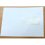 100 מעטפות כיס 16.2X22.9 עם חלון צד ימין