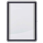 לוח 70X53 ס``מ מחיק מגנטי מסגרת אלומיניום עם זכוכית