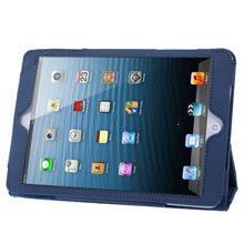 כיסוי חכם עשוי עור עבור iPad mini / mini 2 Retina