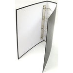 קלסר פלסטי גב 8-  4 טבעות D שחור