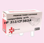 טונר מגנטה חליפי (HP 312A(CF383A לכ-2700 דפים
