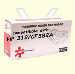 טונר צהוב חליפי (HP 312A(CF382A לכ-2700 דפים