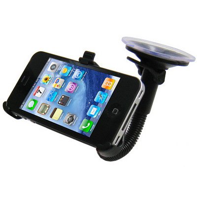 זרוע לרכב עבור  iPhone 4-שחור