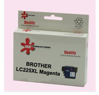 ראש דיו תואם מגנטה BROTHER LC225XLM