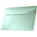 100 מעטפות   13X19 נייר פנינה קרם - פתח מעטפה עליון