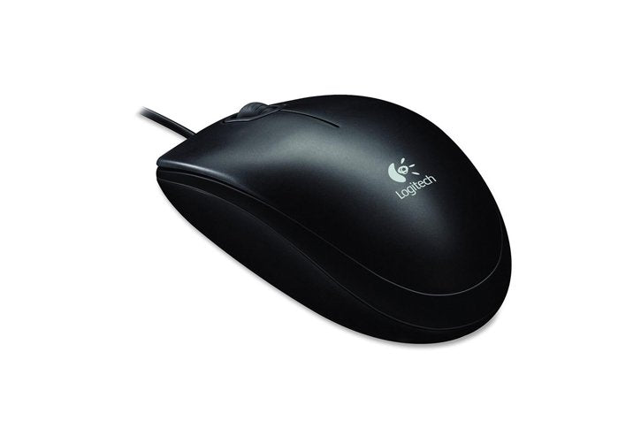 עכבר חוטי LogiTech B100-שחור