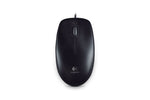 עכבר חוטי LogiTech B100-שחור