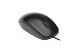 עכבר חוטי LogiTech B100-שחור