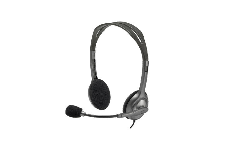 אוזניות חוטיות LogiTech H110