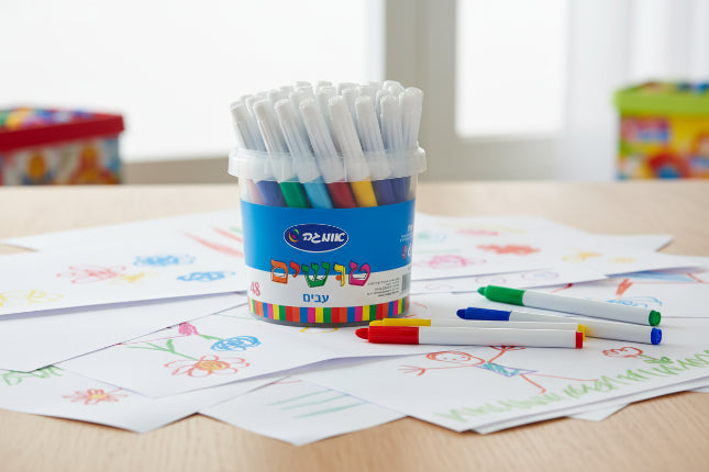 סט טושים עבים 1/48 אומגה