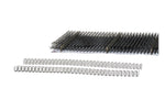 100 יחידות - ספירלות לכריכה מתכת - 11.1 מ``מ 7/16 - עד 95 דף