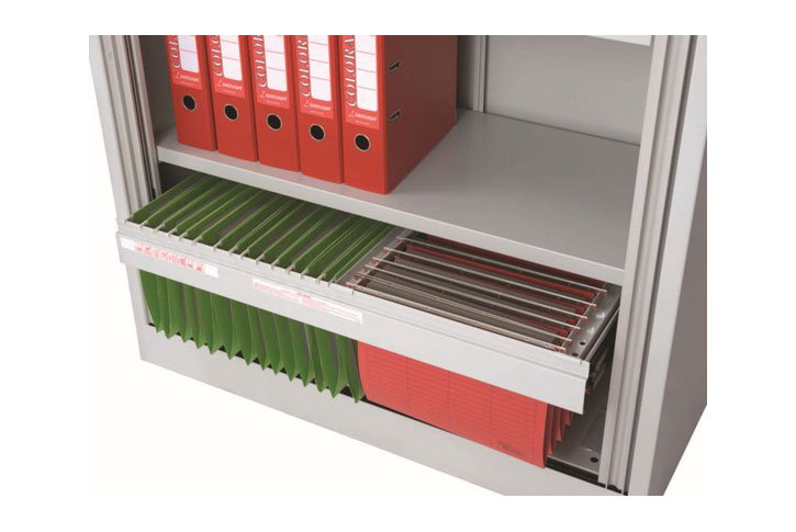 מדף לארון מתכת 2 דלתות BISLEY