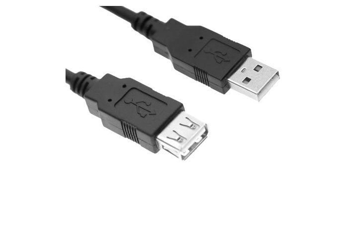 כבל מאריך M/F USB A/A-אורך 1.5 מטר