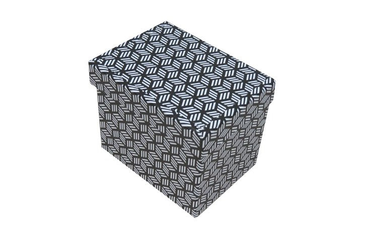 קופסא לכרטיסיות מעוצבת קווים גרפים  מספר 1