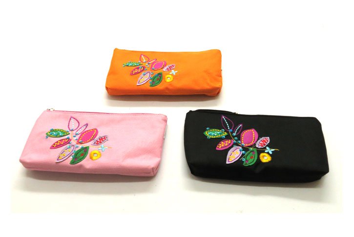 קלמר בד איכותי - דוגמה עלים