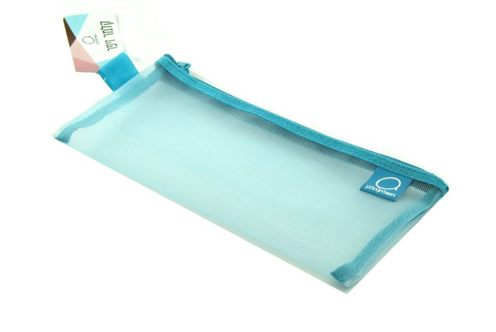 קלמר - תיק כיס רשת מאש עם ריץ רץ ואפשרות לתלייה - FB8049