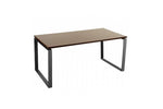 שולחן עבודה רגל חלון גודל 140X70 צבע ונגה (חום)