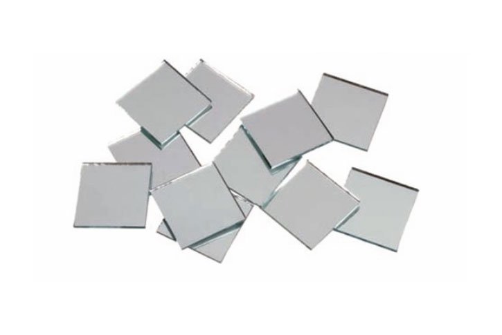 5 יחידות מראה מרובעת גודל 10X10 ס``מ