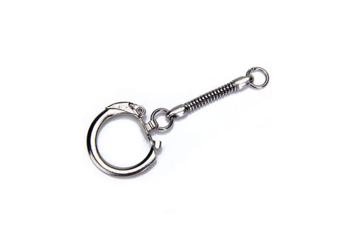 מחזיק מפתחות נחש ניקל 10 יח