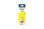 בקבוק דיו צהוב מקורי EPSON 103 Yellow ink bottle 65ml C13T00S44A אפסון