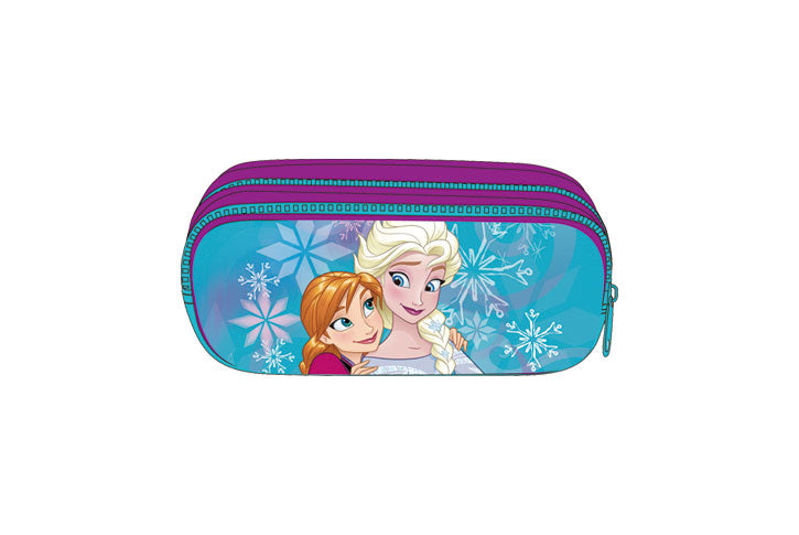 קלמר פרוזן 2 תאים סגול /תכלת